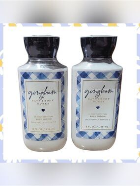 Gingham Blue 2-Piece Body Lotions By Bath & Body Works